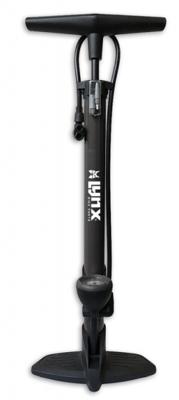 Lynx fietspomp met manometer zwart