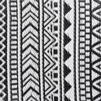 VidaXL Buitenkleed arakil 80x150 cm polypropeen zwart - thumbnail