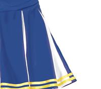 Cheerleader Jurkje Blauw Belize - thumbnail