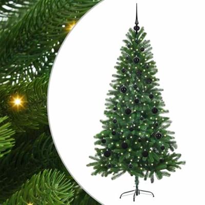 VidaXL Kerstboom met 150 led met standaard groen 150 cm pe
