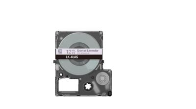 Epson LK-4UAS Grijs, Paars Epson LK-4UAS Grijs, Paars