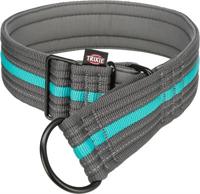 Trainingshalsbanden voor honden Trixie Fusion Grafiet Azul Océano M/L 38-48 cm - thumbnail