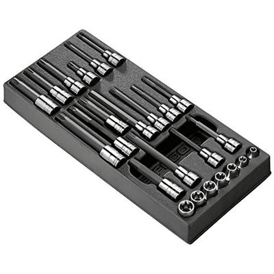 Facom module met 24 stuks gereedschap voor het vast-en losdraaien van cilinderkoppen - MOD.CH