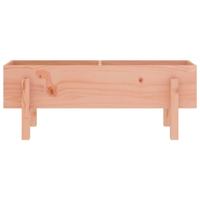 Plantenbak verhoogd 101x30x38 cm massief douglashout - thumbnail