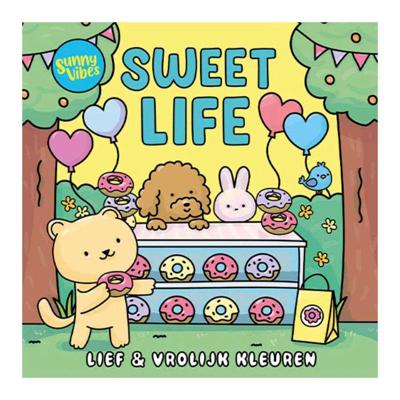 Lantaarn Publishers Kleurboek sunny vibes - sweet life Lantaarn Publishers Kleurboek sunny vibes - sweet life