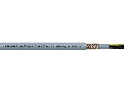 LAPP ÖLFLEX® 440 CP Stuurstroomkabel 12 G 1.5 mm² Zilver-grijs 12945/500 500 m LAPP ÖLFLEX® 440 CP Stuurstroomkabel 12 G 1.5 mm² Zilver-grijs 12945/500 500 m
