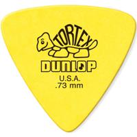 Dunlop 431R73 Tortex Triangle .73mm plectrum geel - thumbnail