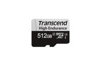 Transcend USD350V microSD-kaart Retail 512 GB UHS-I, Class 10, v30 Video Speed Class - thumbnail