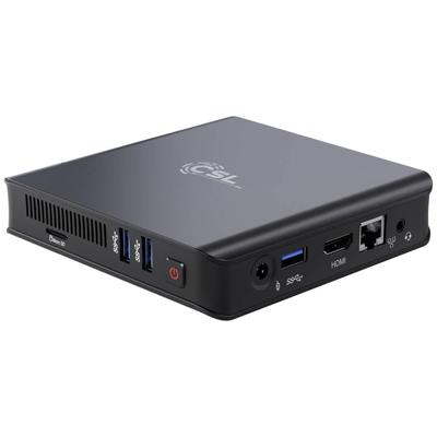 CSL Computer Mini PC Narrow Box Ultra HD Compact v5 Intel® Celeron® N5100 4GB RAM 128GB eMMC Intel