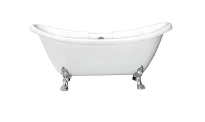 Best Design Nostalgisch Vrijstaand Bad Double-Ended-Slip 175X72X79 cm Glans Wit