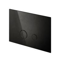 Hotbath &MORE Bedieningspaneel geschikt voor Geberit UP320 Geborsteld Zwart PVD (BAR320MBP) - thumbnail