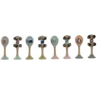 Muziekspeelgoed Home ESPRIT Hout 11,5 x 2 x 15,5 cm Maracas (4 Stuks) - thumbnail