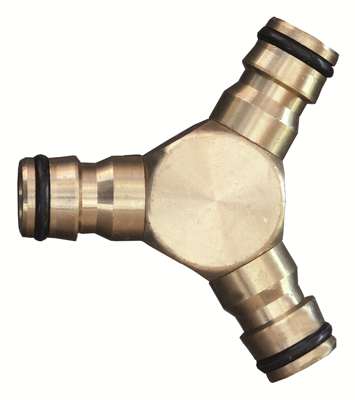 Cornat Garden Messing Verdeelstuk Cl-Cl-Cl - FLOR89535