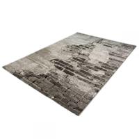 Merinos - Muur Design Vloerkleed - Ibiza 20270-95 - Grijs-160 x 230 cm - thumbnail