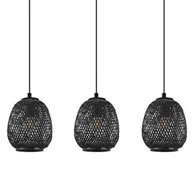 EGLO Dembleby 1 - Hanglamp - E27 - 90 cm - Zwart