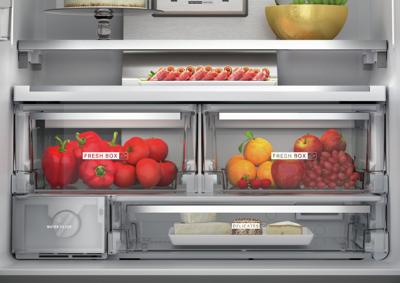 Whirlpool WQ9I MO1L amerikaanse koelkast Vrijstaand Roestvrijstaal 554 l A+