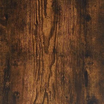 VidaXL Monitorstandaard 85x23x15,5 cm bewerkt hout gerookt eikenkleur