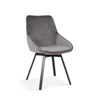 Stoel Eloise Grijs - Set van 2 - thumbnail