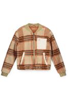 Like Flo Teens - Meisjes jasje teddy - Amber - Warm orange - thumbnail