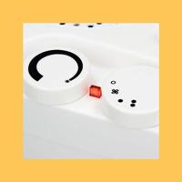 Draagbare ventilatorkachel TM Electron 1000-2000 W - thumbnail