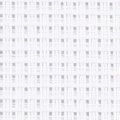 Creativ Company Aida, afm 50x50 cm, 24 vierkanten per 10 cm, wit, 1 stuk