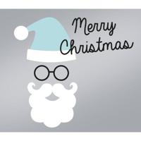 Etiket / Sticker KERST Kerstman Merry Christmas 500 stuks - thumbnail