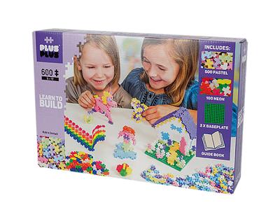 Plus-Plus Learn to Build pastel: 600 stuks (5009)