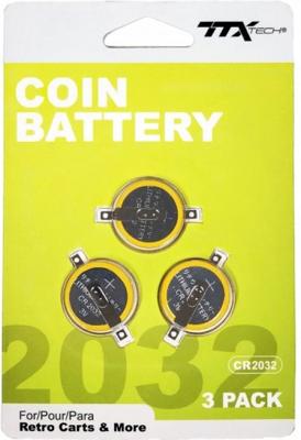 TTX Coin Battery 3-Pack (CR2032) TTX Coin Battery 3-Pack (CR2032)
