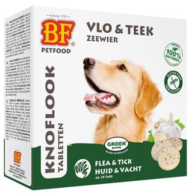 BF Petfood Tabletten met knoflook en zeewier voor de hond 1 verpakking