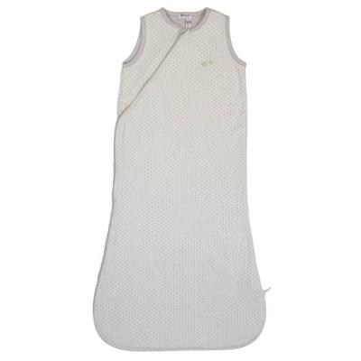 Snoozebaby trappelzak mouwloos Stone 95 cm katoen beige