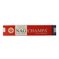 Nag Champa Wierook golden nag champa incense 15 Gram - thumbnail