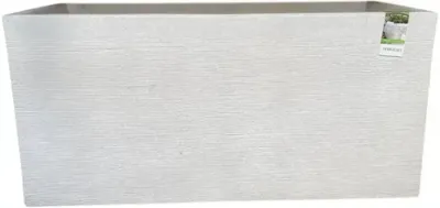 Terraliet Plantenbak Rechthoekig l80cm wit