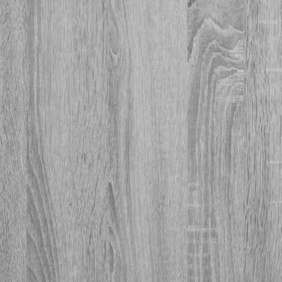 3-delige Badkamermeubelset bewerkt hout grijs sonoma eikenkleur