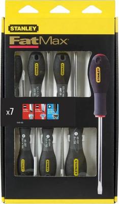 Stanley handgereedschap FatMax 7-delige Schroevendraaierset Pozidriv - 0-65-425 Stanley handgereedschap FatMax 7-delige Schroevendraaierset Pozidriv - 0-65-425