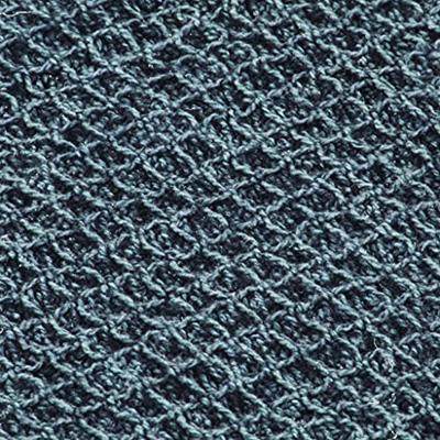 VidaXL Plaid 125x150 cm katoen indigo-blauw