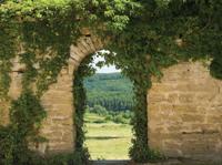 Doorkijk boog 70x50cm Tuinschilderij Customize-it - Customize it - thumbnail