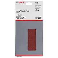 Bosch Accessories 2608605584 Oscillerend schuurpapier Geperforeerd Korrelgrootte (num) 40 (l x b) 230 mm x 115 mm 10 stuk(s) - thumbnail