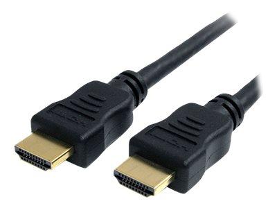 HDMI-Kabel Startech HDMM3MHS Zwart 3 m HDMI-Kabel Startech HDMM3MHS Zwart 3 m