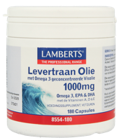 Levertraan Olie 1000 mg - thumbnail