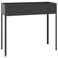 Plantenbak 100,5x40,5x90 cm gegalvaniseerd staal antracietkleur - thumbnail