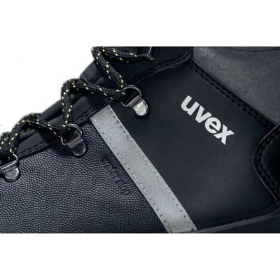 uvex 2 construction 6510344 Hoge veiligheidsschoenen S3 Schoenmaat (EU): 44 Zwart, Grijs 1 paar uvex 2 construction 6510344 Hoge veiligheidsschoenen S3 Schoenmaat (EU): 44 Zwart, Grijs 1 paar