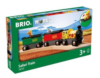 BRIO World Trein met safari dieren