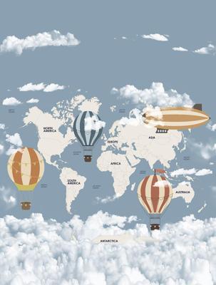 Dutch Cute Walls- Explorer's Exp 212x280cm - CW6037-1