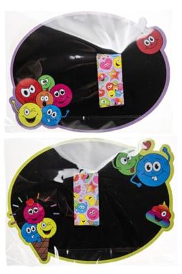 Duckiez Krijtbordje met krijt - lachgezicht