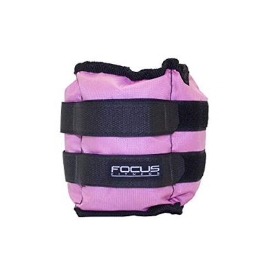 Pols-/enkelgewicht - Focus Fitness - 2 x 1,5 kg - Roze