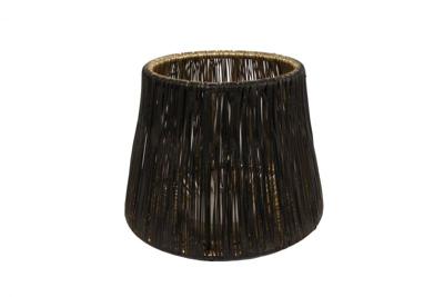 Gifts Amsterdam Draadlantaarn S Zwart/goud 11x11x11cm