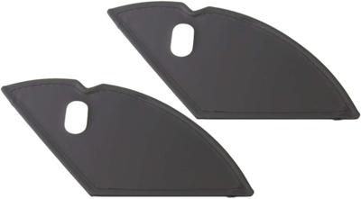 Jasbeschermers 24" - mat zwart