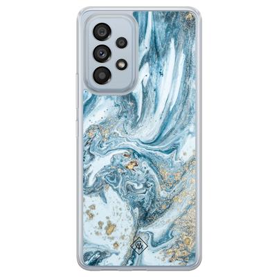 Samsung Galaxy A53 hybride hoesje - Marble sea Samsung Galaxy A53 hybride hoesje - Marble sea