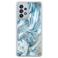 Samsung Galaxy A53 hybride hoesje - Marble sea - thumbnail