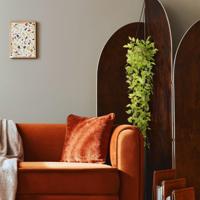 Tradescantia Kunsthangplant groen-bont 90cm - thumbnail